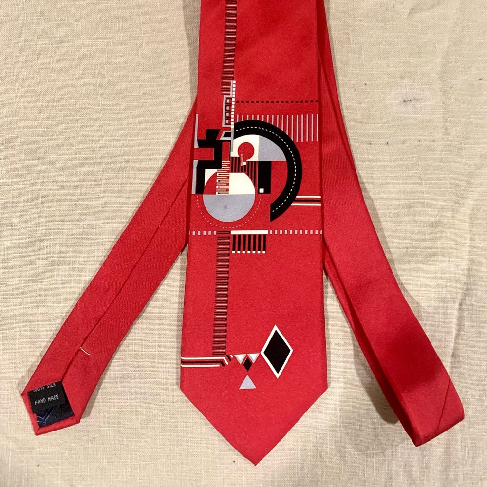 Vintage FRANK LLOYD WRIGHT TIE FIREPLACE RELIEF